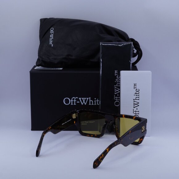 Off-White CHESTER 6062 Square Sunglasses – Havana/Camel - Picture 10 of 10